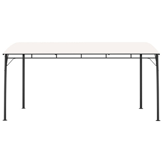 Tenda Parasole da Giardino 4x3x2,55 m Crema | homemem39