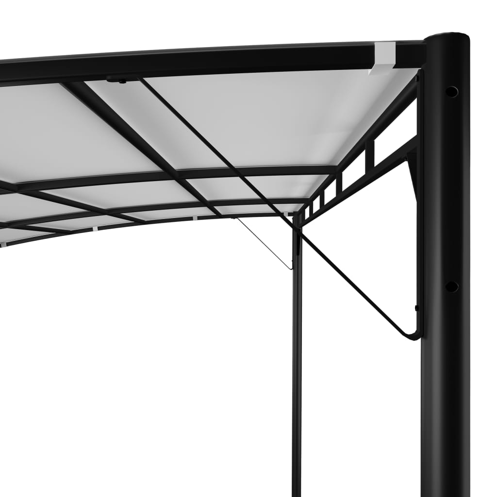 Tenda Parasole da Giardino 4x3x2,55 m Crema | homemem39