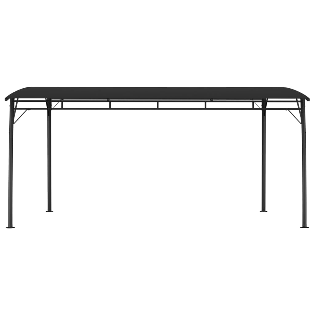 Tenda Parasole da Giardino 4x3x2,55 m Antracite
