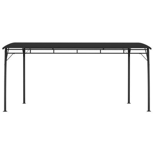 Tenda Parasole da Giardino 4x3x2,55 m Antracite