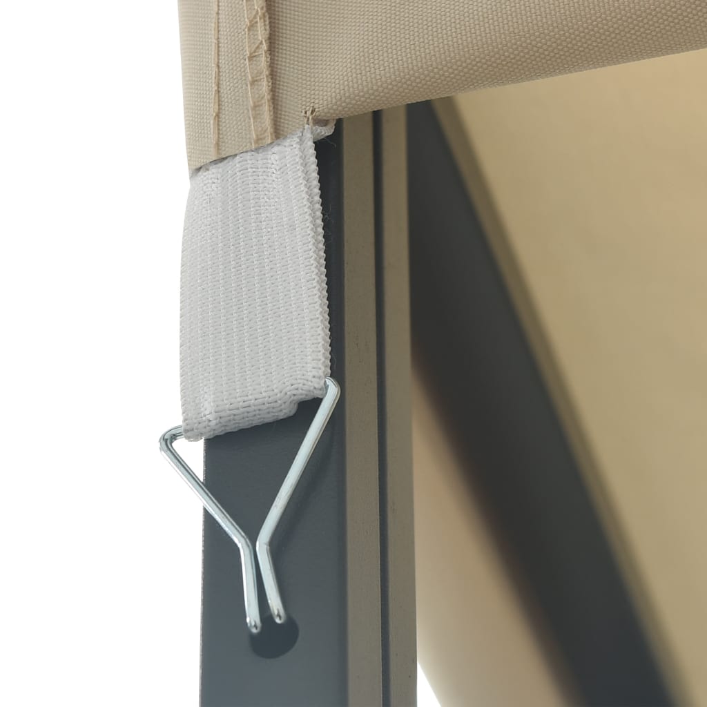 Gazebo 3x3 m Crema - homemem39