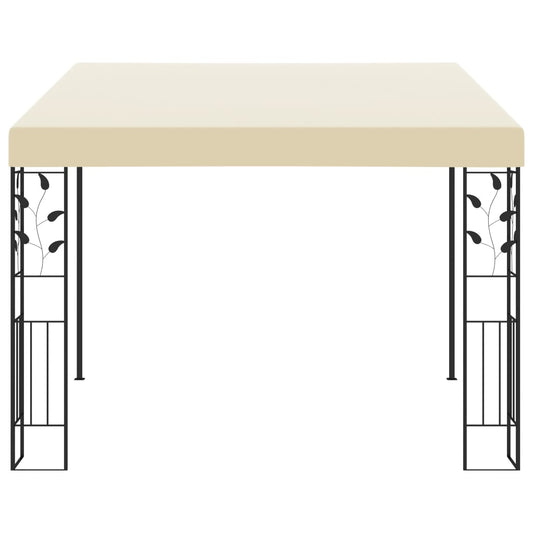 Gazebo a Parete 3x3x2,5 m Crema | homemem39
