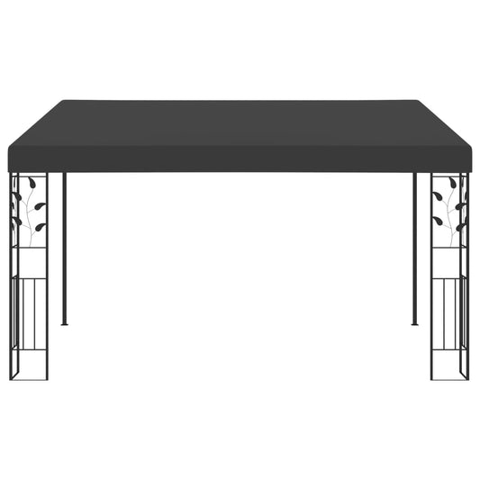 Gazebo a Parete 4x3x2,5 m Antracite