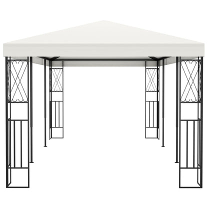 Gazebo 3x6 m Crema in Tessuto