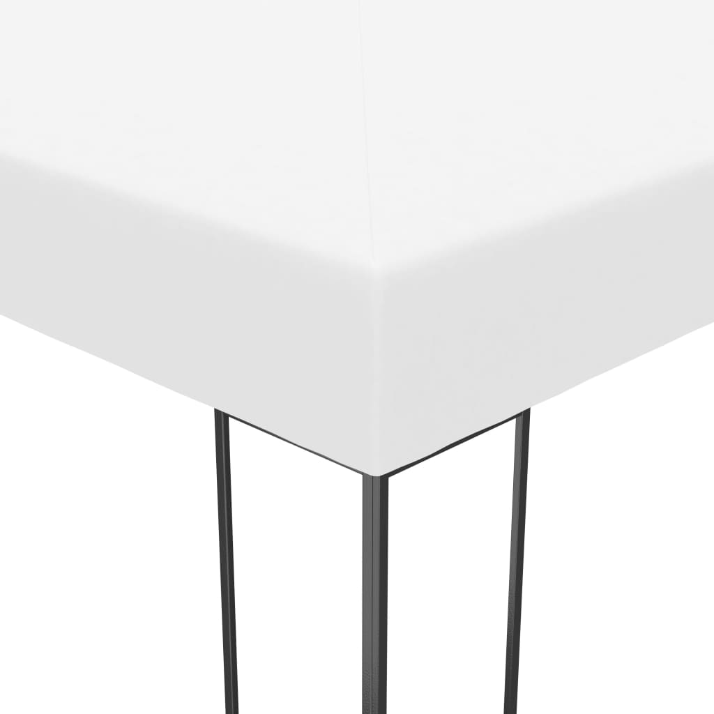 Gazebo da Giardino 3x3 m Bianco | homemem39