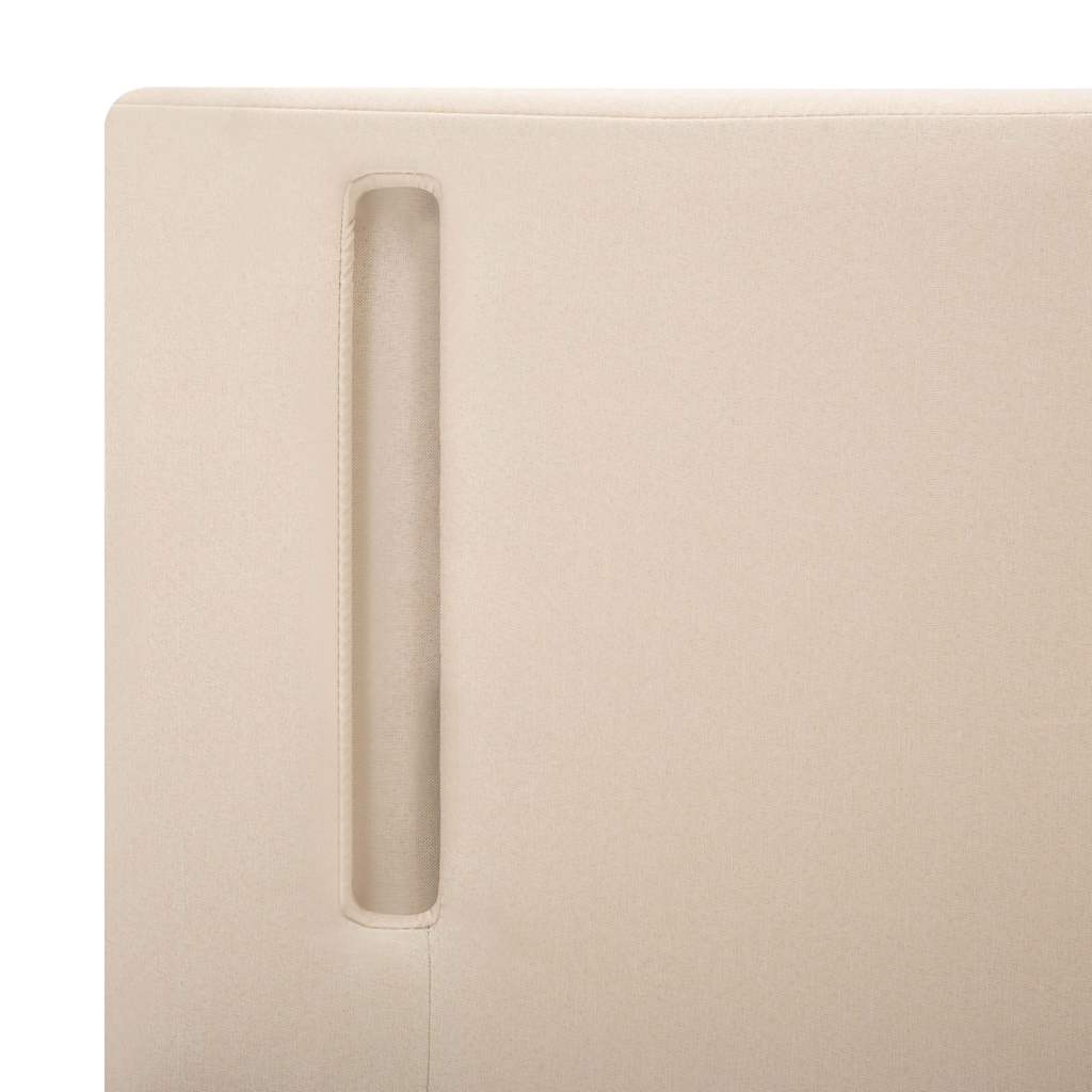 Giroletto con LED Crema e Grigio Scuro in Tessuto 100x200 cm | homemem39
