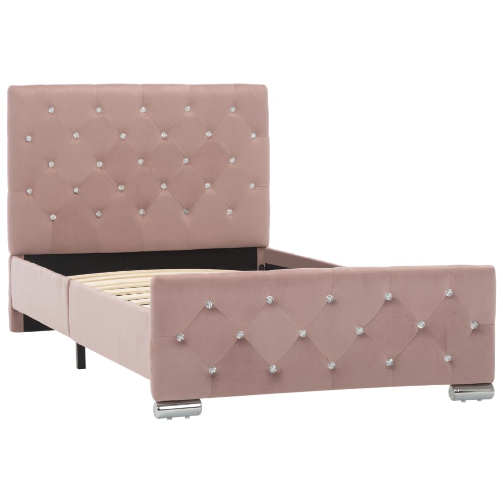 Giroletto Rosa in Velluto 90x200 cm | homemem39