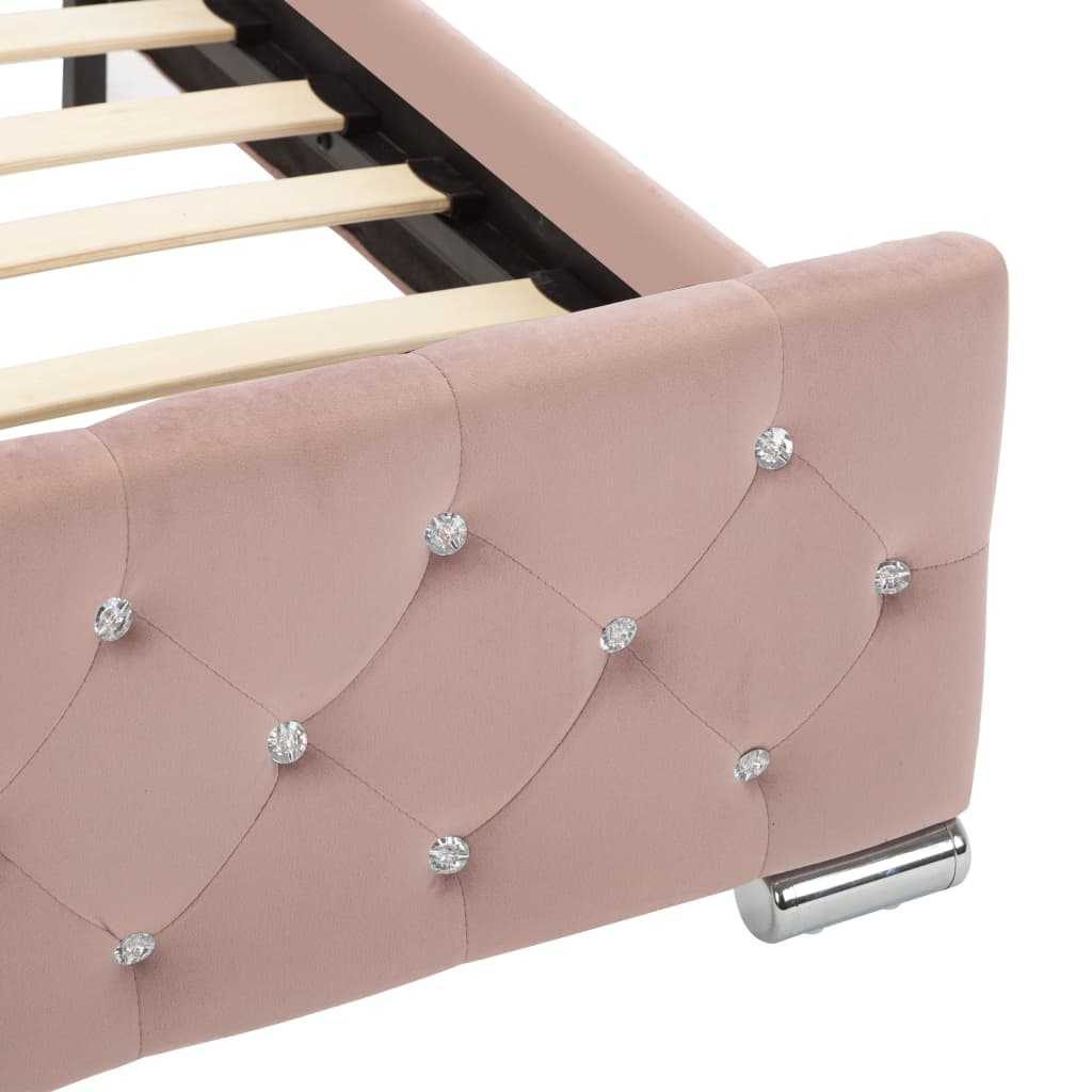 Giroletto Rosa in Velluto 90x200 cm | homemem39