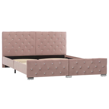 Giroletto Rosa in Velluto 160x200 cm | homemem39