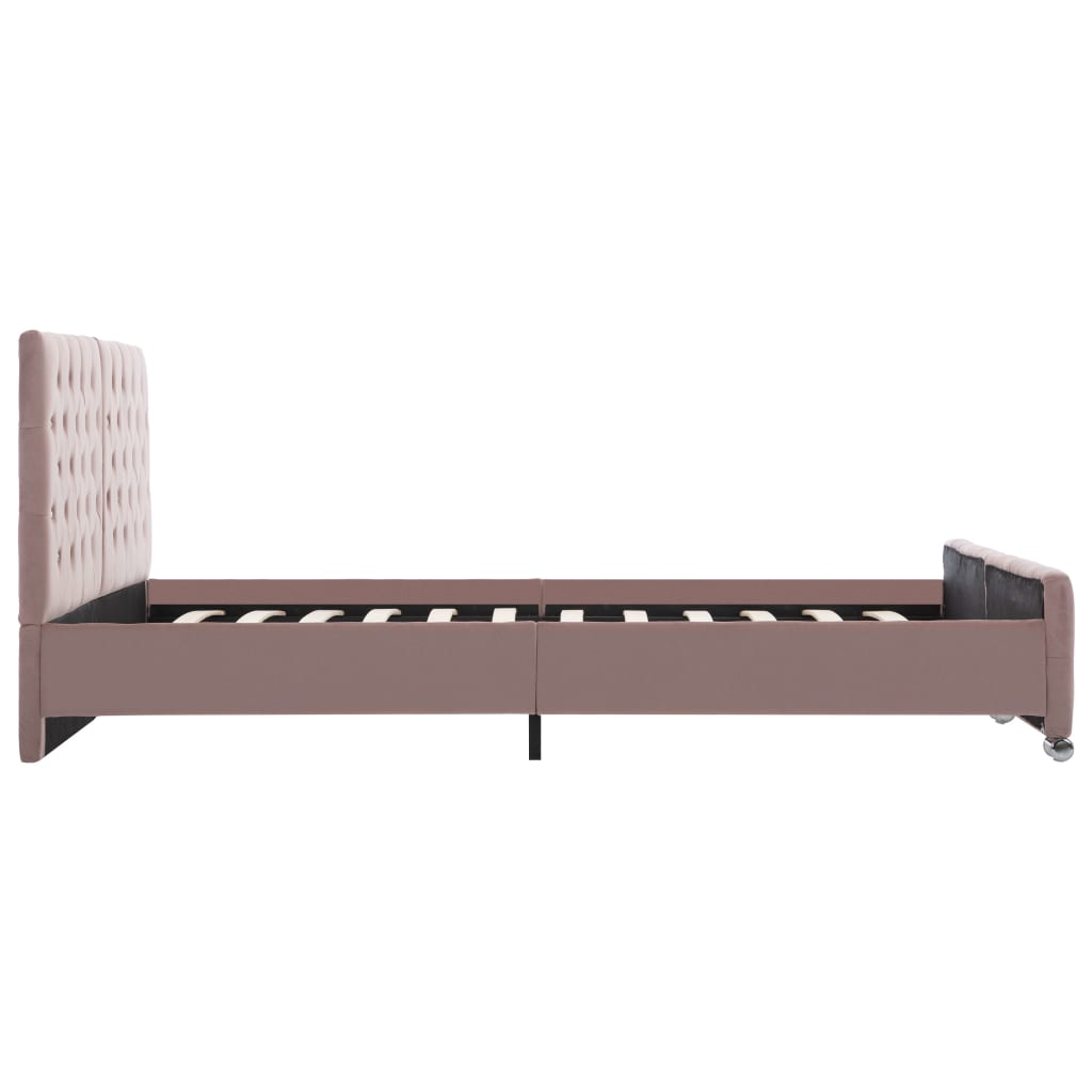 Giroletto Rosa in Velluto 160x200 cm | homemem39