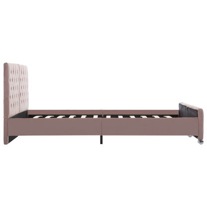 Giroletto Rosa in Velluto 160x200 cm | homemem39