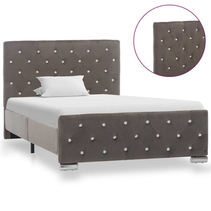 Giroletto Grigio in Velluto 100x200 cm | homemem39