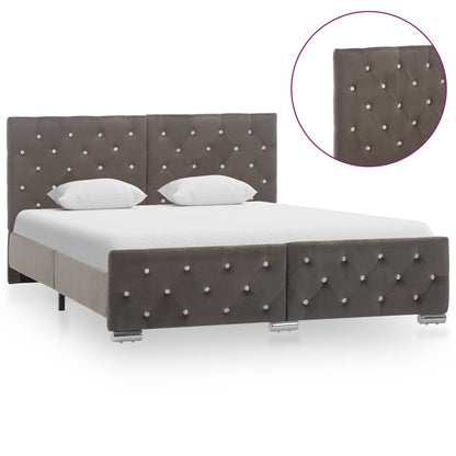 Giroletto Grigio in Velluto 140x200 cm | homemem39