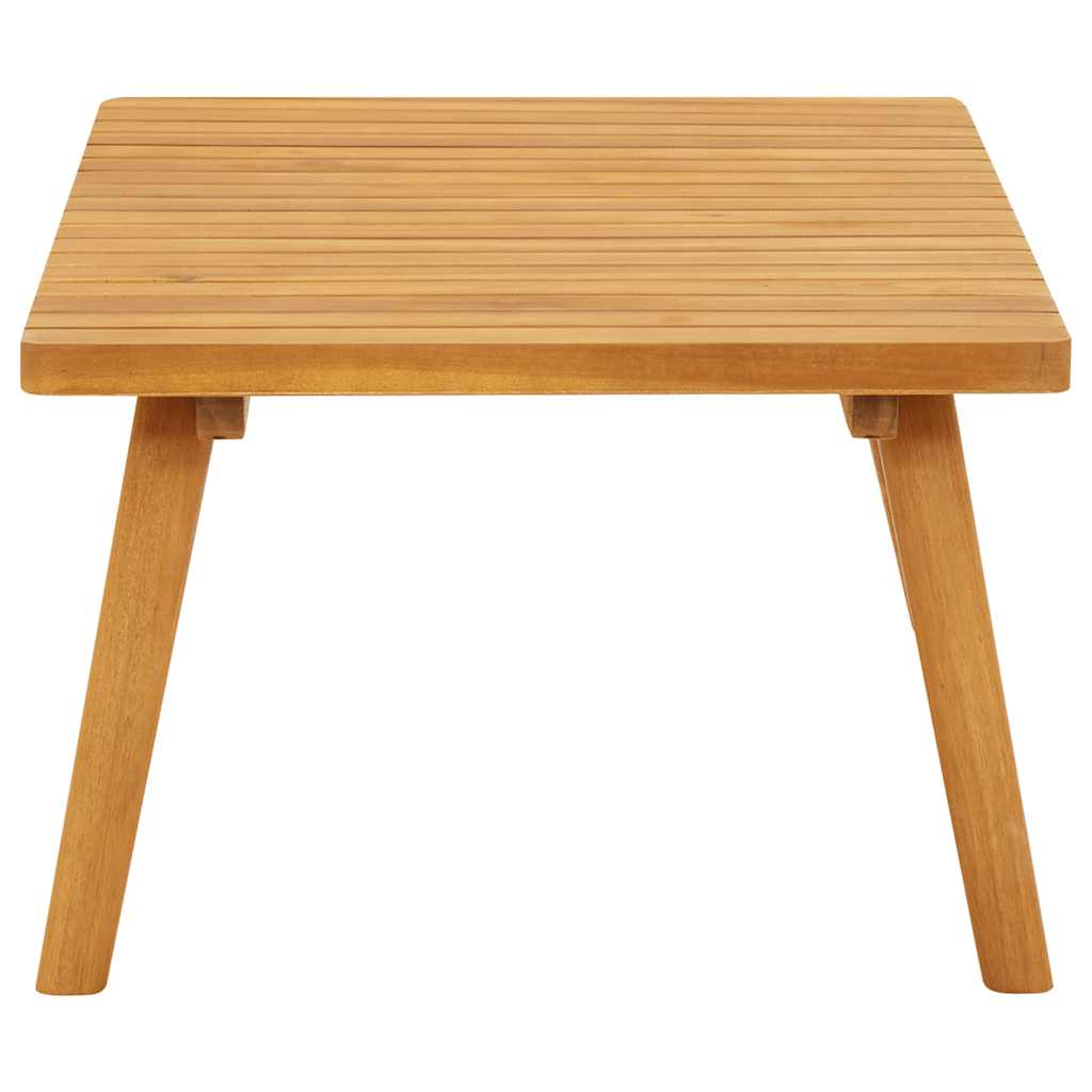 Tavolino da Giardino 90x55x35 cm in Legno Massello di Acacia