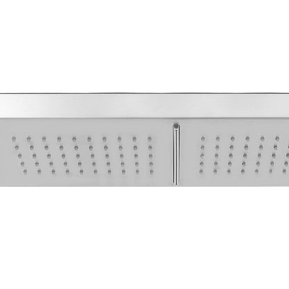 Doccia da Giardino in Acciaio Inox a Doppio Getto - homemem39