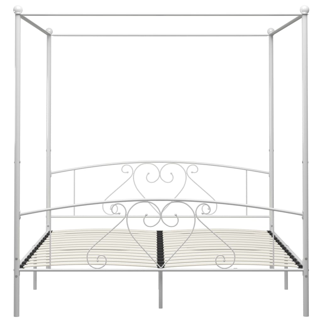 Giroletto Baldacchino senza Materasso 200x200 cm Metallo | homemem39
