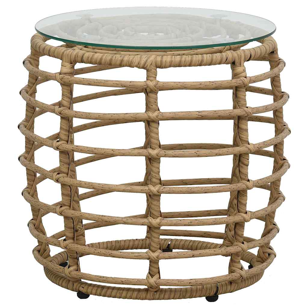 Set da Bistrot 3 pz in Polyrattan