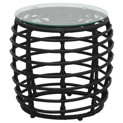 Set da Bistrot 3 pz in Polyrattan
