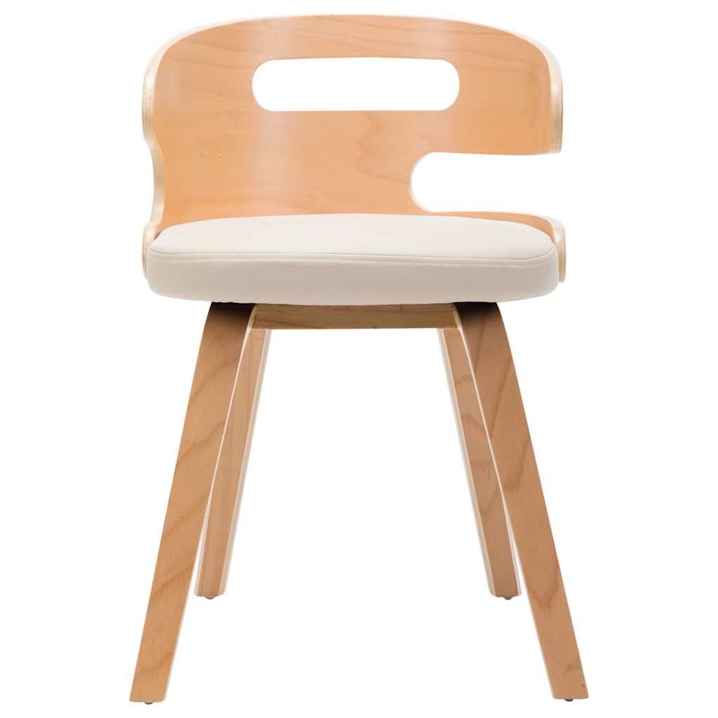 Sedie da Pranzo 4 pz in Legno Curvato