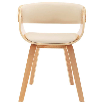 Sedie da Pranzo 4 pz in Legno Curvato