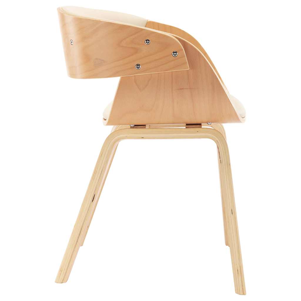 Sedie da Pranzo 4 pz in Legno Curvato