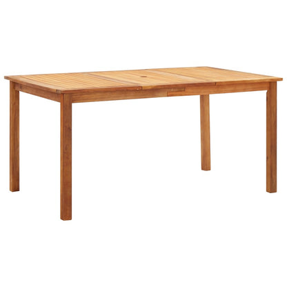 Set Pranzo da Giardino 7 pz Polyrattan e Legno d'Acacia Grigio | homemem39