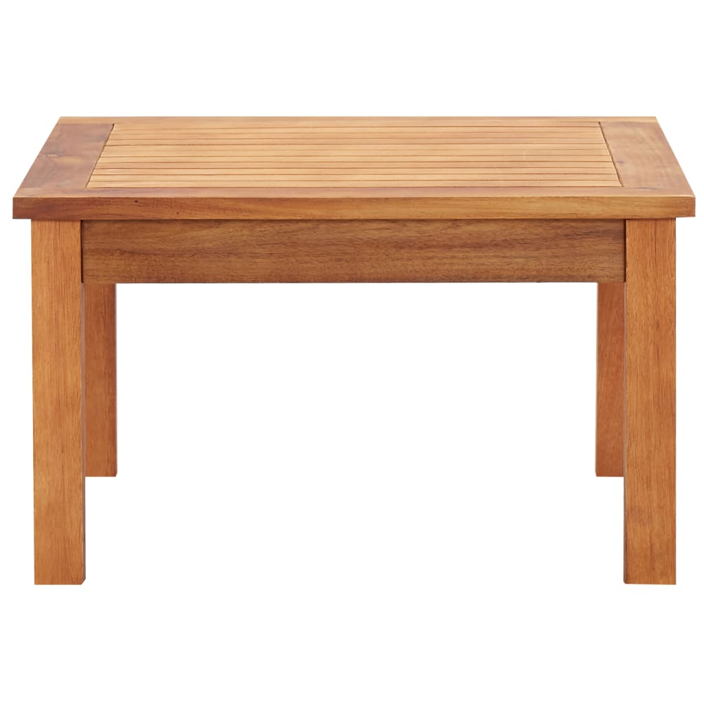 Tavolino da Caffè per Giardino 60x60x36 cm Legno di Acacia