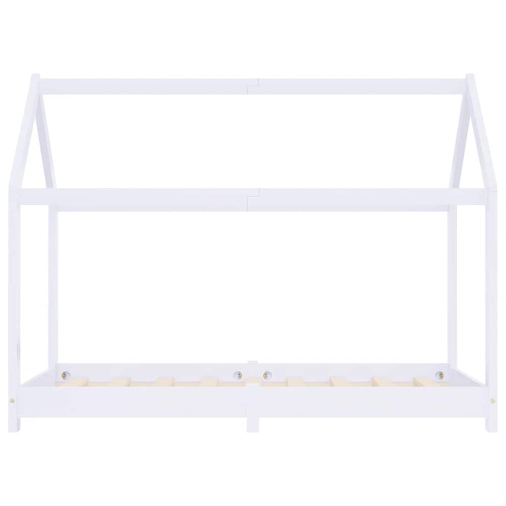 Giroletto per Bambini Bianco in Massello di Pino 70x140 cm