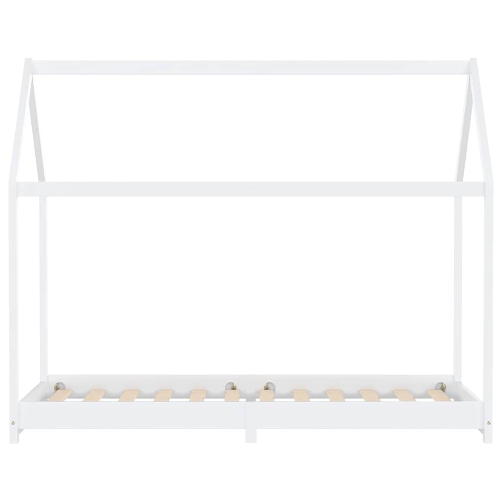 Giroletto per Bambini Bianco in Massello di Pino 90x200 cm | homemem39