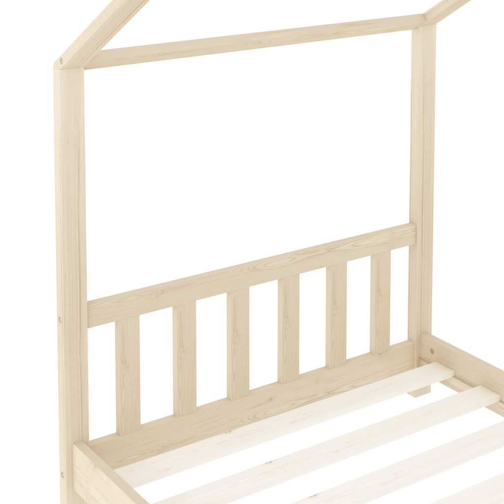 Giroletto per Bambini in Legno Massello di Pino 80x160 cm