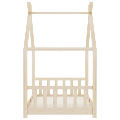 Giroletto per Bambini in Legno Massello di Pino 90x200 cm - homemem39