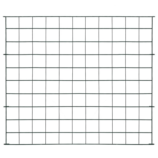 Set Recinzione da Giardino ad Arco 77,5x64 cm Verde - homemem39