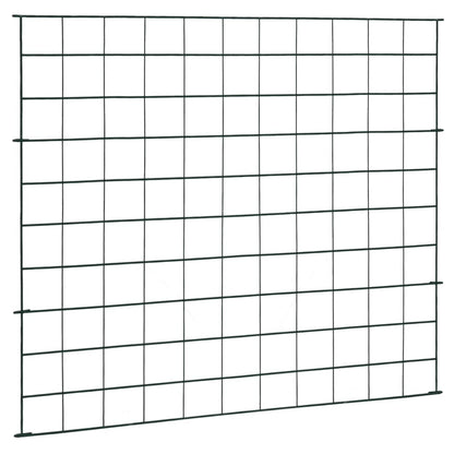 Set Recinzione da Giardino ad Arco 77,5x64 cm Verde - homemem39