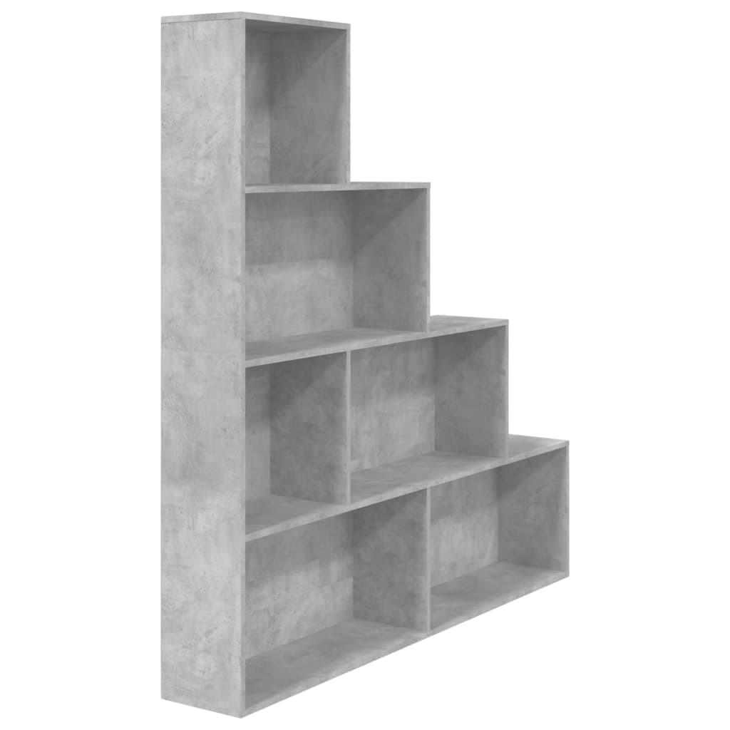 Libreria/Divisorio Grigio Cemento 155x24x160 Legno Multistrato | homemem39