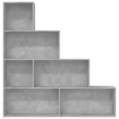 Libreria/Divisorio Grigio Cemento 155x24x160 Legno Multistrato | homemem39