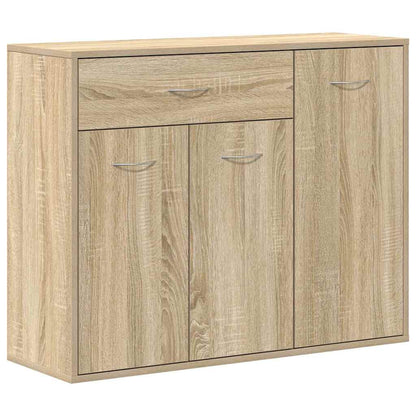 Credenza Rovere Sonoma 88x30x70 cm in Legno Multistrato