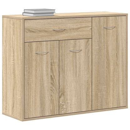 Credenza Rovere Sonoma 88x30x70 cm in Legno Multistrato