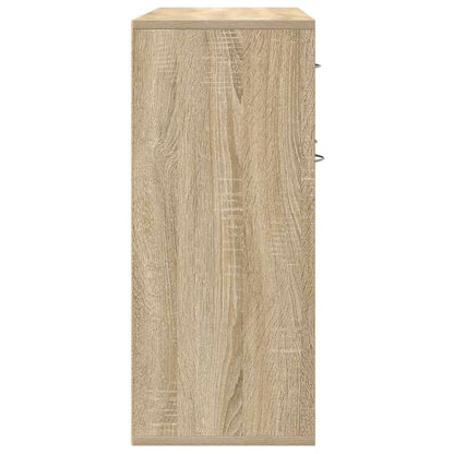 Credenza Rovere Sonoma 88x30x70 cm in Legno Multistrato