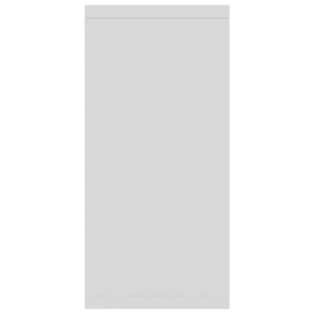 Credenza Bianca 88x30x65 cm in Legno Multistrato