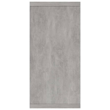 Credenza Grigio Cemento 88x30x65 cm in Legno Multistrato - homemem39