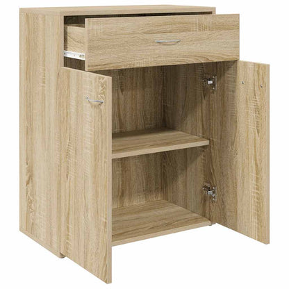 Credenza Rovere Sonoma 60x30x75 cm in Legno Multistrato