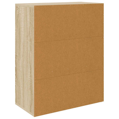 Credenza Rovere Sonoma 60x30x75 cm in Legno Multistrato | homemem39