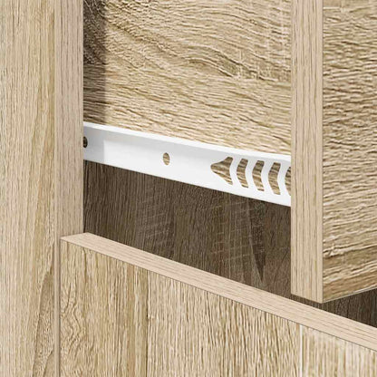 Credenza Rovere Sonoma 60x30x75 cm in Legno Multistrato | homemem39