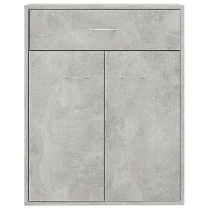 Credenza Grigio Cemento 60x30x75 cm in Legno Multistrato - homemem39