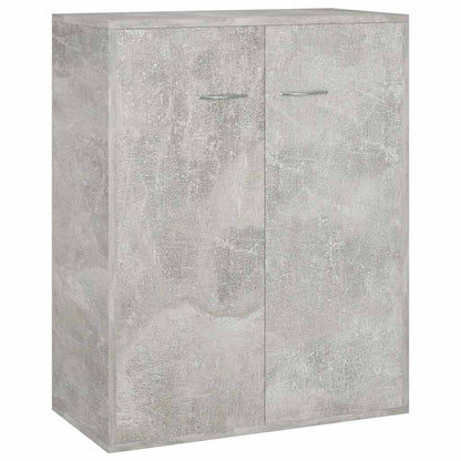 Credenza Grigio Cemento 60x30x75 cm in Legno Multistrato | homemem39