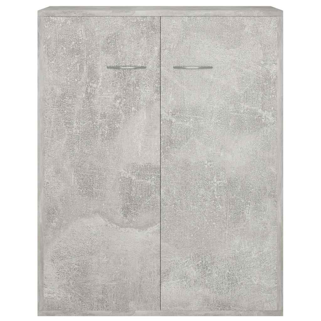 Credenza Grigio Cemento 60x30x75 cm in Legno Multistrato | homemem39