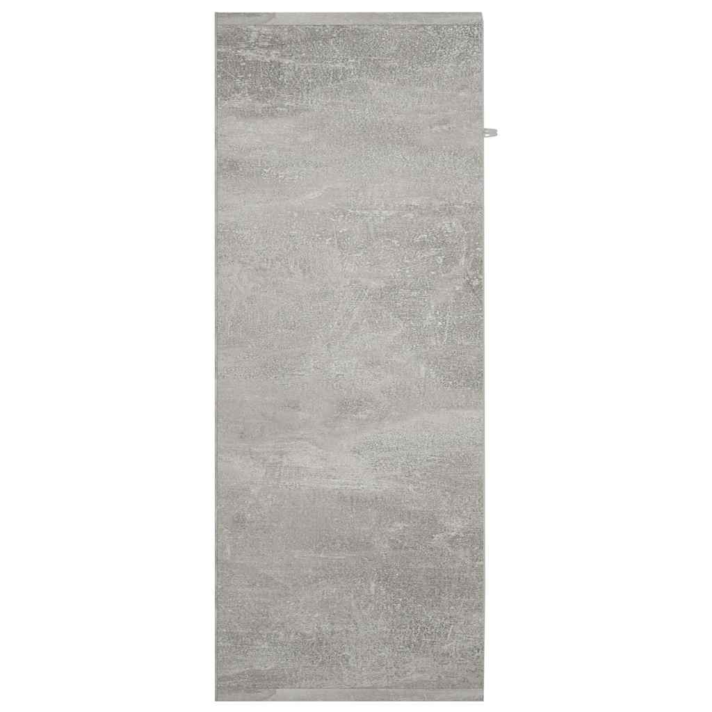 Credenza Grigio Cemento 60x30x75 cm in Legno Multistrato | homemem39