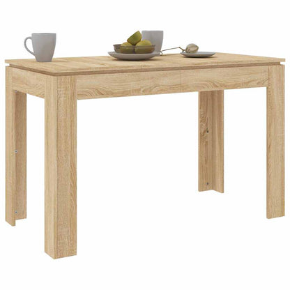 Tavolo da Pranzo Rovere Sonoma 120x60x76cm in Legno Multistrato - homemem39