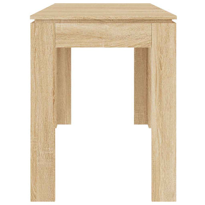 Tavolo da Pranzo Rovere Sonoma 120x60x76cm in Legno Multistrato | homemem39