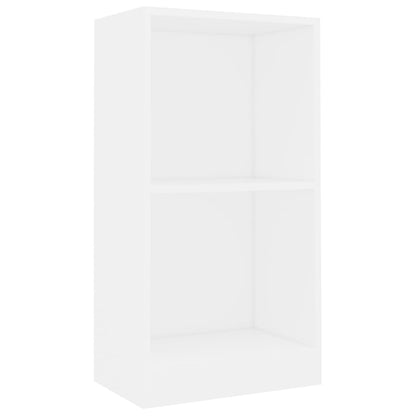Libreria Bianca 40x24x75 cm in Legno Multistrato | homemem39